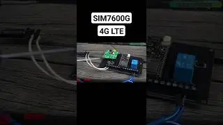 SIM7600G and ESP32 #youtubeshorts