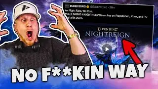 NEW ELDEN RING GAME?!  WTF 🤯🤯 | ELDEN RING NIGHTREIGN – REVEAL GAMEPLAY TRAILER REACTION