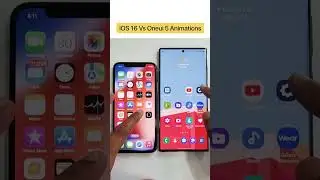 ios 16 vs Oneui 5 Animations 