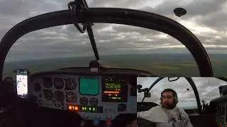 Content and Life chats in a Vans RV6A