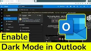 How to Enable Dark Mode in Microsoft Outlook?