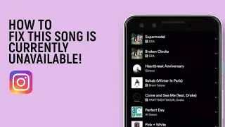 How To Fix Instagram This Song Is Currently Unavailable Problem Tested [easy]