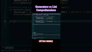 Python Generators Vs List: Save Memory Like A Pro Using Generators!