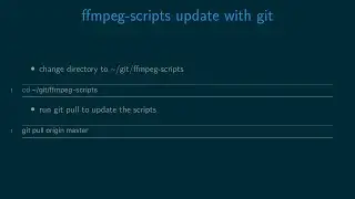 ffmpeg-scripts update with git