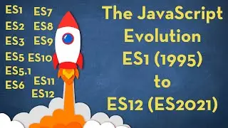 The JavaScript Evolution - ES1(1995)-ES12(2021) | History Of JavaScript/ECMAScript | 