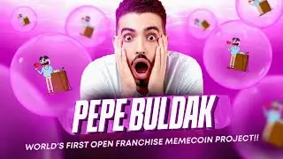 PEPE BULDAK IS THE WORLD'S FIRST OPEN FRANCHISE MEMECOIN PROJECT!!