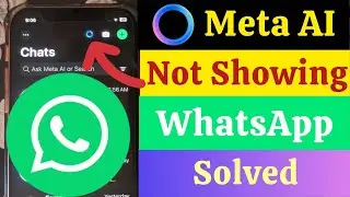 Meta AI option is not showing in WhatsApp | Apple Tech world