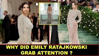 From Runway to Red Carpet: Emily Ratajkowski's Bold Fashion Choice at Met Gala 2024!