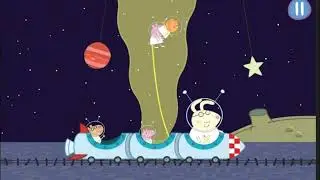 Peppa Pig. Adventure in space. Cartoon game