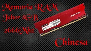 Unboxing Memoria Ram Juhor 8GB DDR4 2666mhz