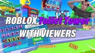 🔴24/7  Toilet Tower Defense | Titan Giveaway Unit | Roblox Live | Xbox PS4 PC | (ReRun)