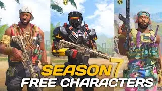 Season 7 Confirm Free Characters Codm | Free Reaper Ride Or die Skin | Free Monthly Character Skin