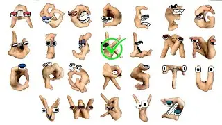 ALPHABET LORE FULL real life HANDS
