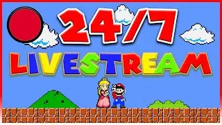 🔴24/7 Super Mario Marathon Livestream 👲👸🍄 [CLASSIC GAMES] 🎮