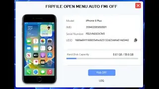 1 Click Auto Tool FMl OFF iPhone, iPad Open Menu