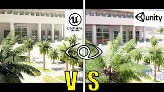 Unity 6 HDRP vs Unreal Engine 5 Graphics Comparison In 2024 (Realtime Global Illumination)