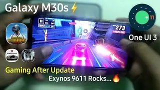 Galaxy M30s Gaming Test After Android 11 Update | One UI 3.0