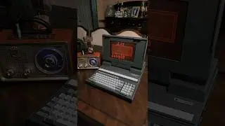 Testing Adlib clone by playing Jill of the Jungle on a Toshiba T3200 
