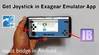 How to get Joystick in Exagear Windows Emulator Application Android | How to use Input bridge