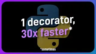 Numba makes your code FASTER with ONE decorator