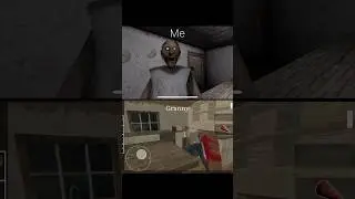 In granny’s eyes and me 👀👿 #granny #granny2 #granny3 #shorts #ytshorts