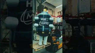 Подъём гигантского НШ #гидравлика #завод #насос #нш #склад #гидравлическоеоборудование