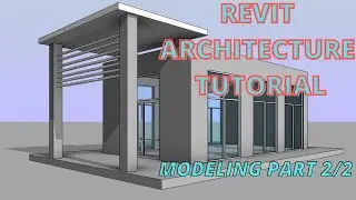 Revit Architecture tutorial_ Exterior modeling part 2/2