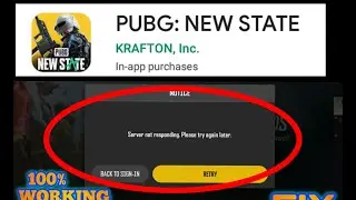 PUBG: New State | Server not responding Problem Fix