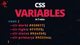 Learn CSS Variables In 7 Minutes