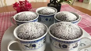 Sufle tarifi,BROVNİ TADINDA,10 DAKİKADA HAZIRLANAN KOLAY TATLI, Fincanda sufle tarifi, sufle