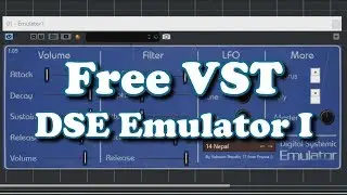 Free VST - Emulator 1 synthesizer