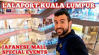 MASSIVE JAPANESE Shopping MALL In Kuala Lumpur LaLaport MALAYSIA & CHEESEY NAAN