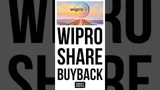 Wipro Share Jumps 2.75% | Wipro Share Buyback News | Wipro Share News 