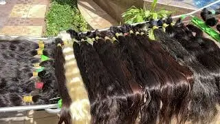 The Hair Ponytails Washing Guide, Virgin Hairs for Hair Stylists and Wig Makers