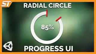 Creating a RADIAL PROGRESS BAR | Unity UI Tutorial