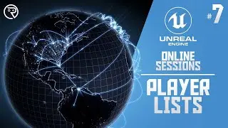 Unreal Engine 4 Tutorial - Online Sessions Part 7: Player Lists