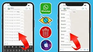 Как просмотреть удаленные сообщения WhatsApp на iPhone || Восстановить удаленные сообщения WhatsApp