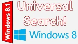 Windows 8.1: Universal Search