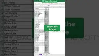 Copy Data Magic in Excel 🪄 #shorts #myexcelonline #excel #msexcel