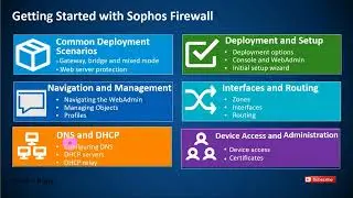 Sophos XG Firewall Basic Overview DNS and DHCP Online Training Module 2| DHCP servers DHCP relay