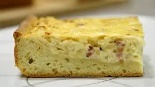 ЦВИБЕЛЬКУХЕН. Немецкий Луковый Пирог