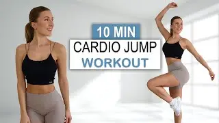 10 MIN CARDIO JUMP WORKOUT to Burn Major Calories | High Intensity Good Mood | No Repeat