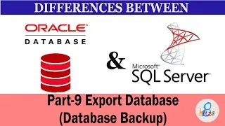 How to Export Database in Oracle and MS SQL Server | Part 9 - Basics of Oracle and MSSQL Server