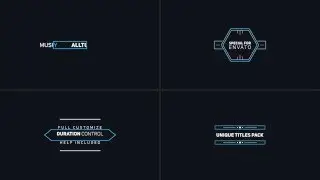 Minimalism 2 | 100 Title Animations