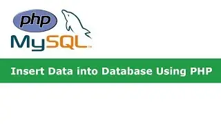 How to Insert HTML Form Data into Database using PHP