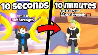 Noob To Pro With THE BEST PETS In Arm Wrestle Simulator!