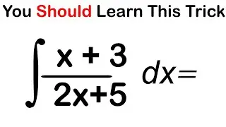 You Should Use This Integration Trick | A Nice Higher Mathematics Problem 