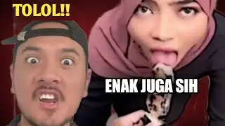 HEBOH!! OKLINFIA MAKAN ES KRIM, JILAT ES KRIM BODOH