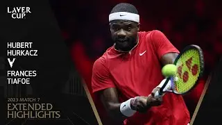 Hubert Hurkacz v Frances Tiafoe Extended Highlights | Laver Cup 2023 Match 7