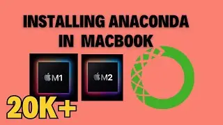 Installing anaconda python 3.9 download in new MacBook Air M1